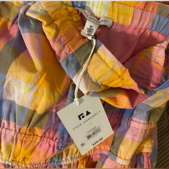 Free Assembly Midi Sundress with Tie Shoulder Straps - M - Picture 6 of 8